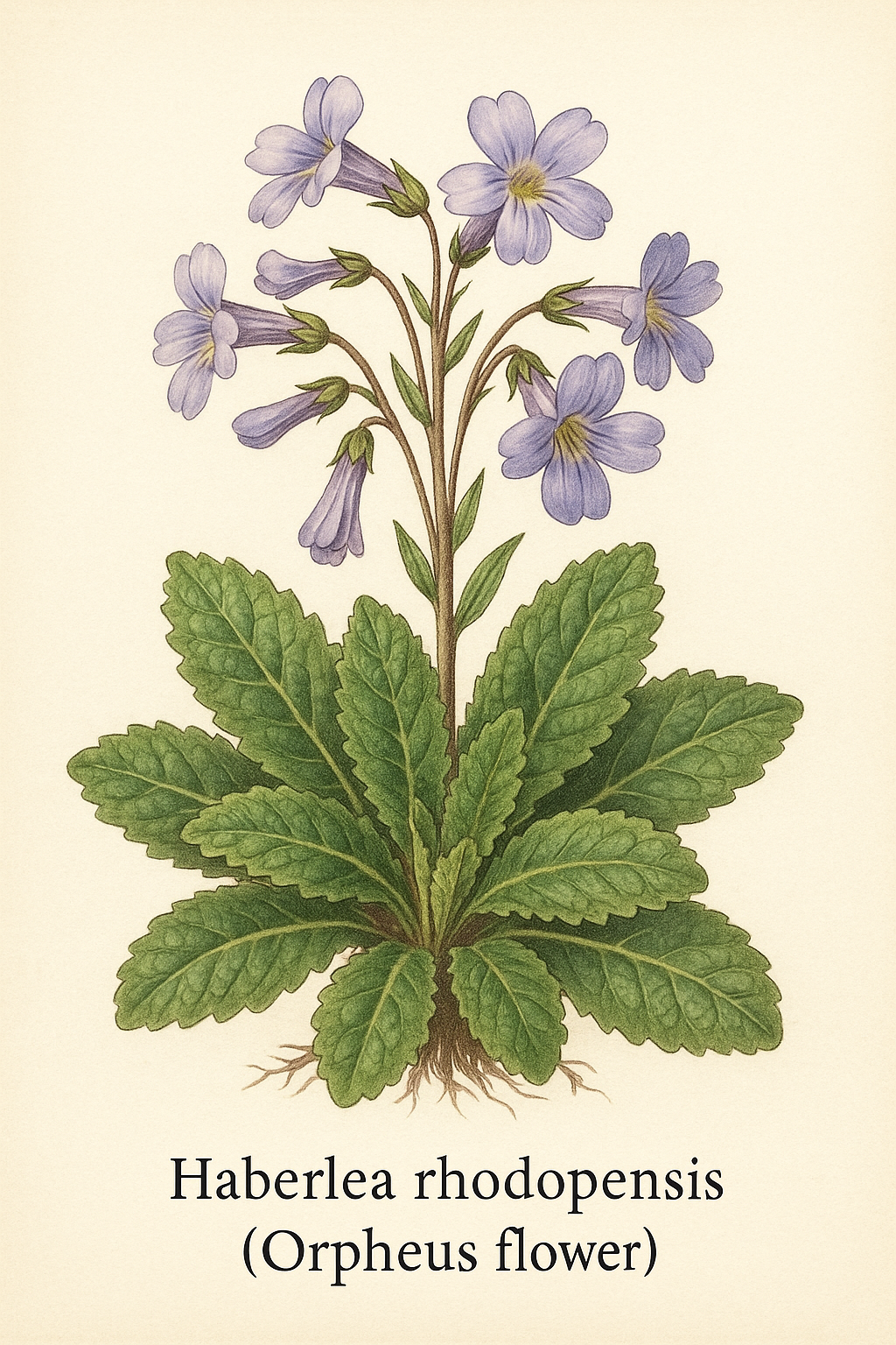 The Orpheus flower, according to the legend from the Rhodope Mountains, was created from the tears of Orpheus and his grief for his beloved Eurydice. This flower is immortal and in Bulgaria we call it Rhodope silivryak.